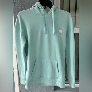 The North Face Women’s Mint Green Front Pocket Hoodie Size S